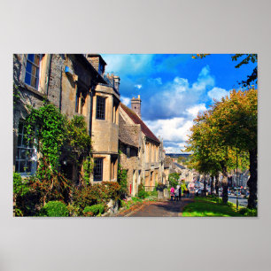 Póster Burford Cottage Cotswolds West Oxfordshire