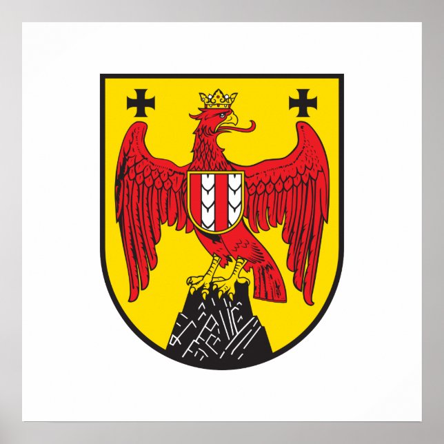 Póster Burgenland, Austria (Frente)