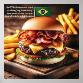 Póster Burger de Picanha