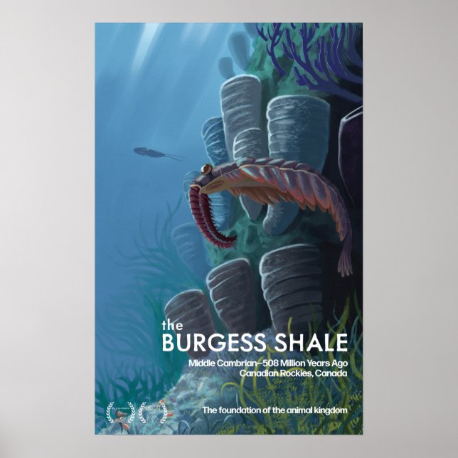 Póster Burgess Shale Poster (Frente)