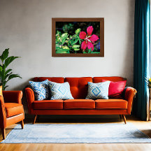 Burgundy Elegance: la canción de amor de la natura