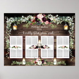 Póster Burgundy Rubor Pink 160 Guest Luxury