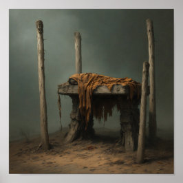 Póster Burial Platform