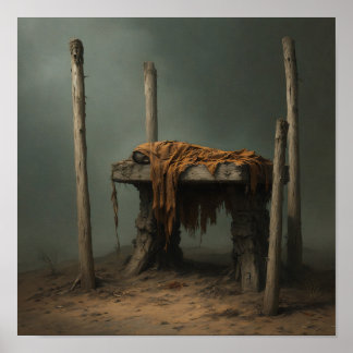 Póster Burial Platform