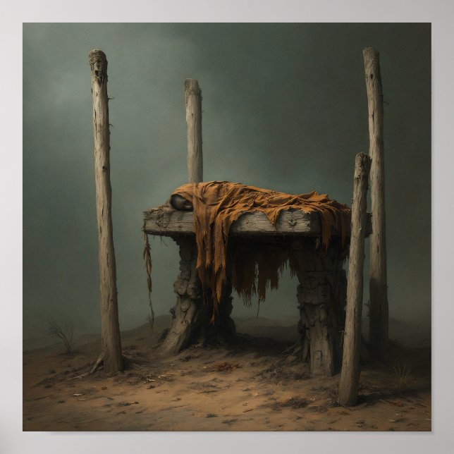 Póster Burial Platform (Frente)