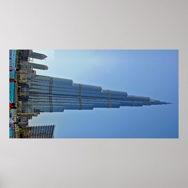 Póster Burj Khalifa - Poster fotográfico (Frente)