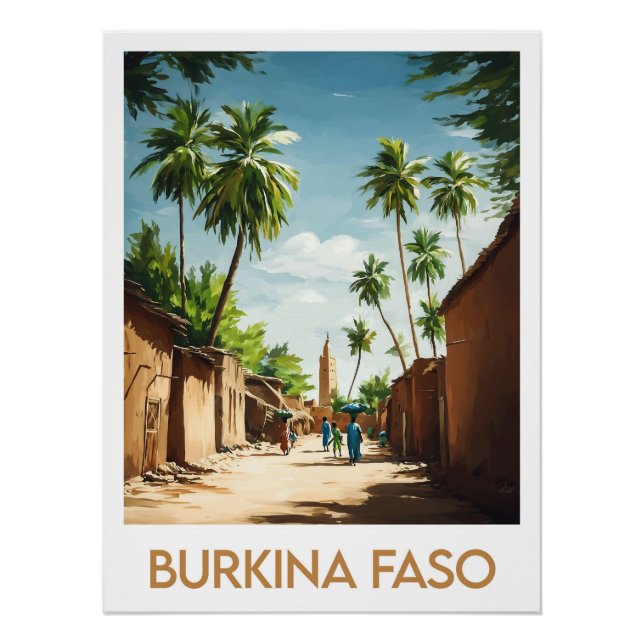 Poster Burkina Faso (Anverso)