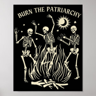 Póster Burlar El Halloween Feminista Del Patriarcado