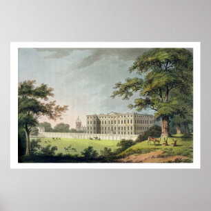 Póster Burley, Rutlandshire (litho del color)