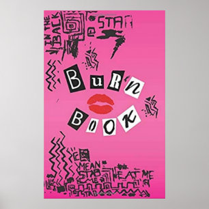 Póster Burn Book