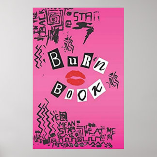 Póster Burn Book