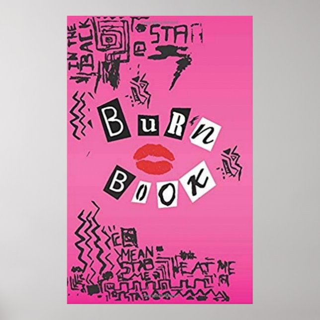Póster Burn Book (Frente)