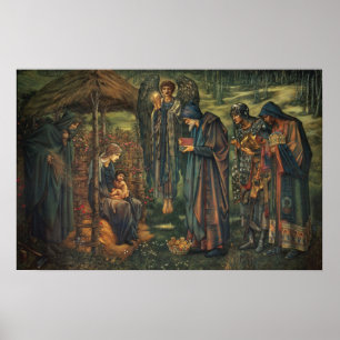 Póster Burne-Jones - Estrella De Belén
