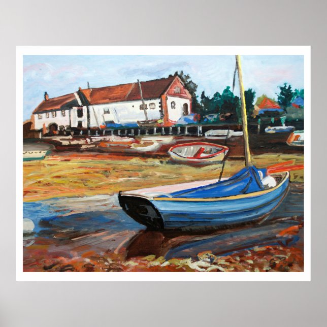 Póster Burnham Overy Staithe (Frente)