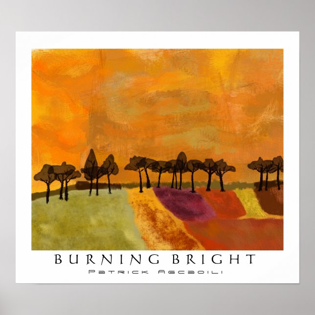 Póster Burning Bright (Frente)
