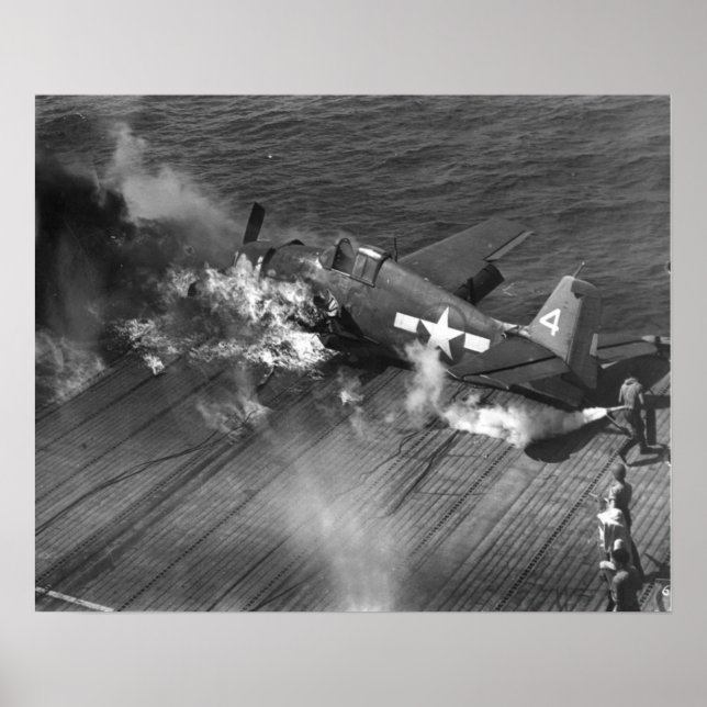 Póster Burning Hellcat (Frente)