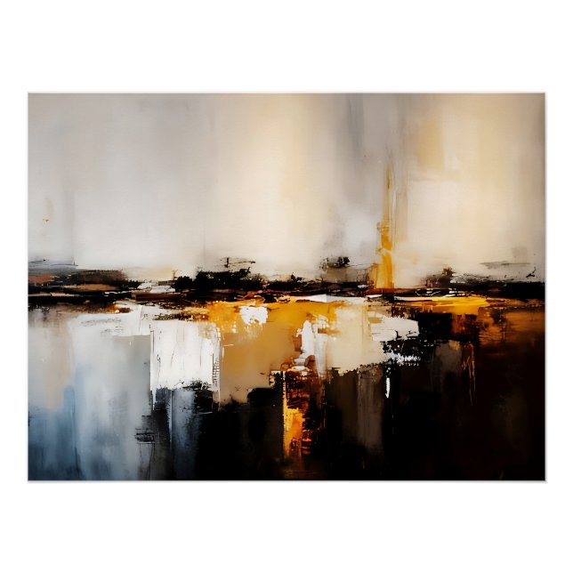 Póster Burnt Horizon (Anverso)