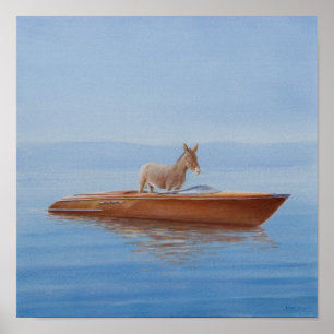 Póster Burro en Riva 2010
