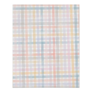 Póster burro pastel