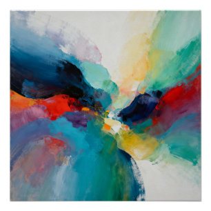 Póster Burst de color