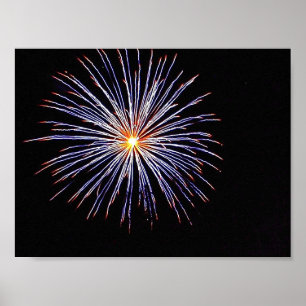 Póster Burst nocturno