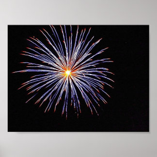 Póster Burst nocturno