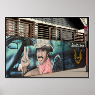 Póster Burt Reynolds Smokey the Bandit