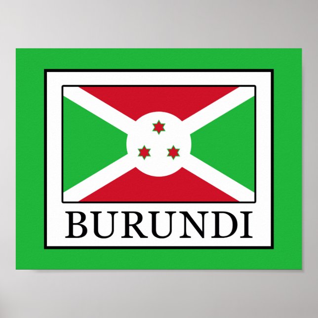 Póster Burundi (Frente)