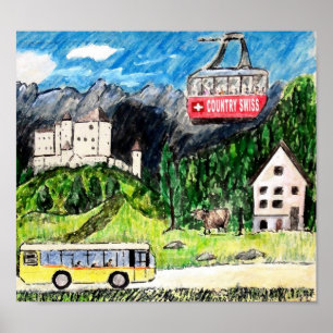 Póster Bus Tour