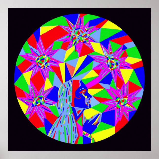 Póster Buscador de estrellas (Frente)