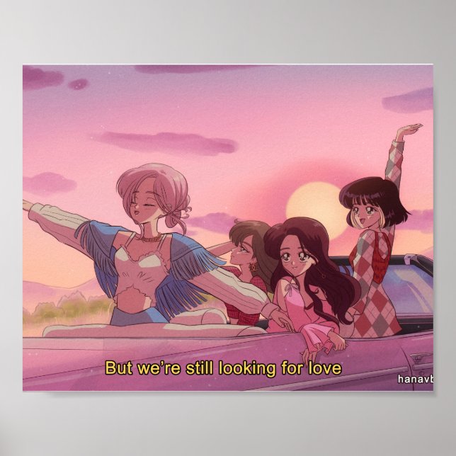 Póster Buscando amor (Frente)