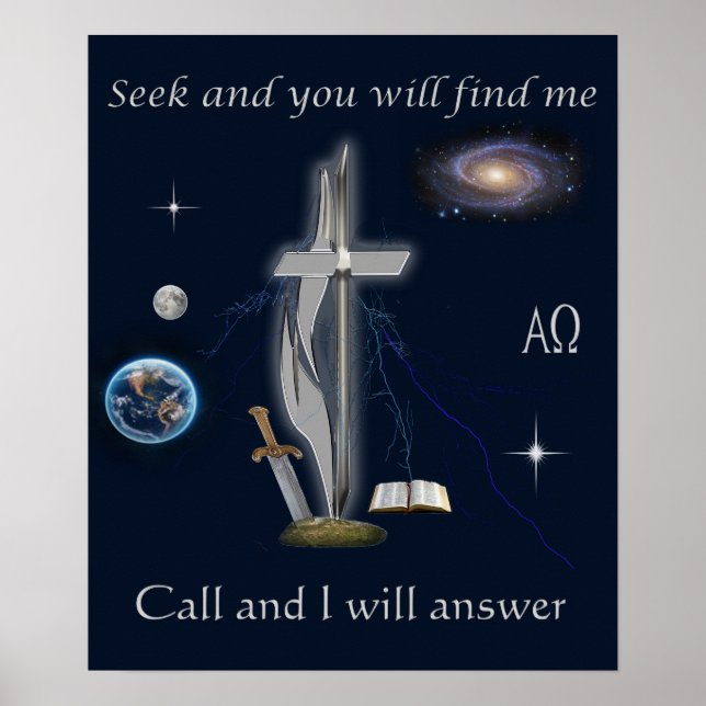 Póster Buscar al Señor poster (Frente)