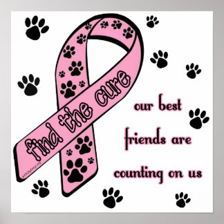 Póster Buscar la huella de la cura ~