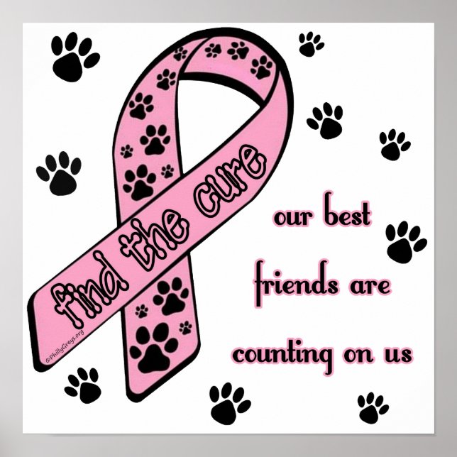 Póster Buscar la huella de la cura ~ (Frente)