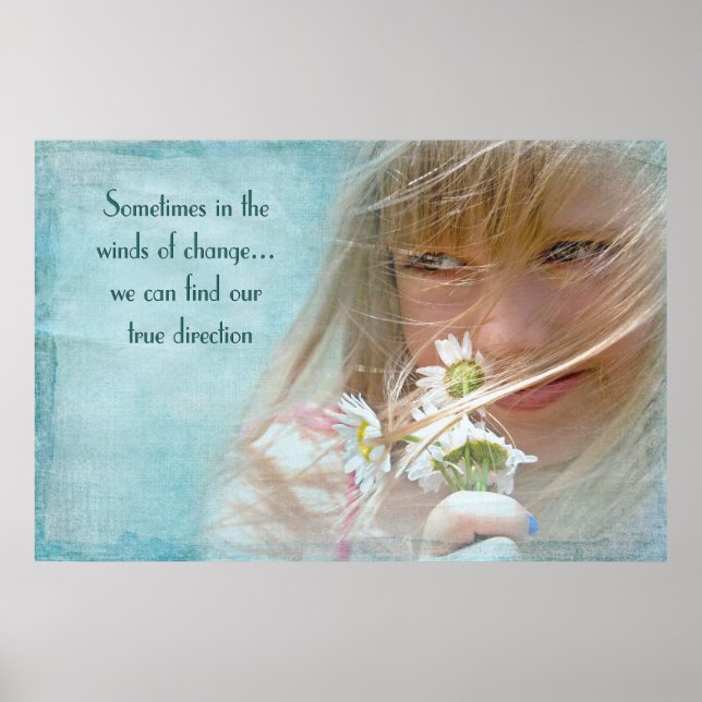 Póster Buscar Nuestra Verdadera Dirección (Frente)