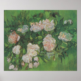 Póster Bush Rosa por Vincent Van Gogh