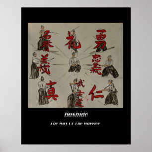 Póster "Bushido"