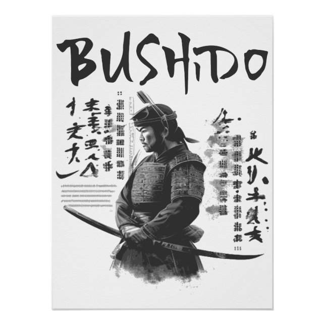 Póster Bushido (Anverso)