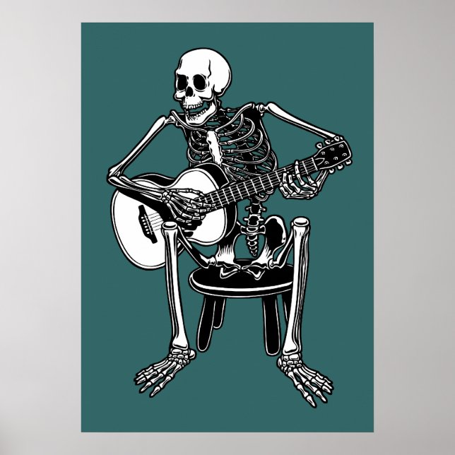 Póster Busker Bones (Frente)