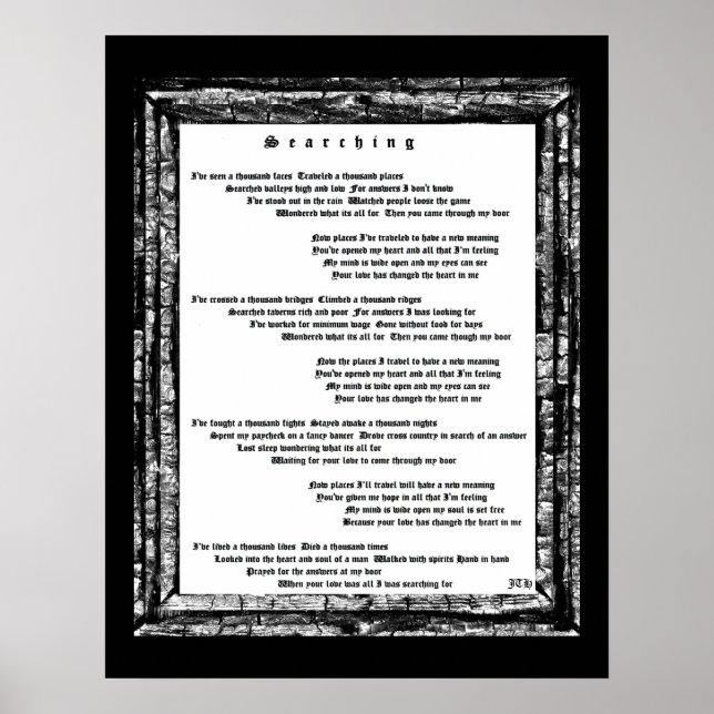 Póster Búsqueda (Frente)