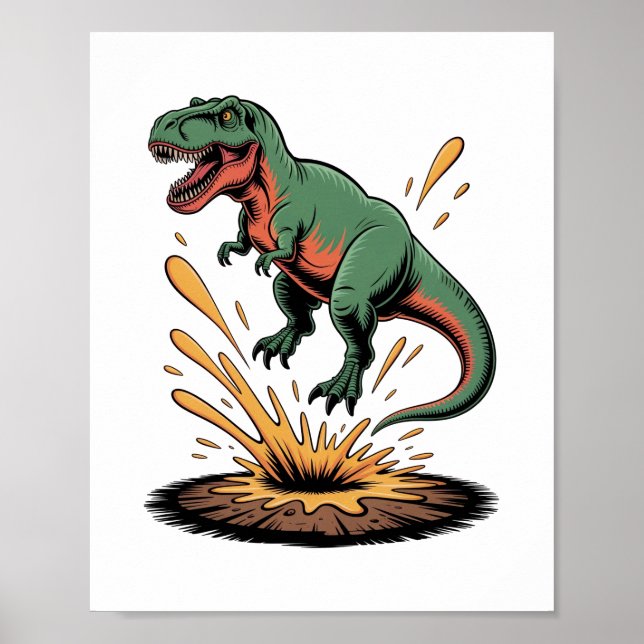 Póster Búsqueda de diésel (Frente)