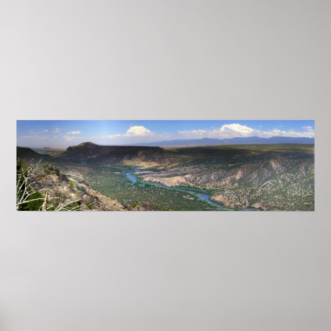 Póster Búsqueda de rock blanco hacia Mesa negra (Frente)