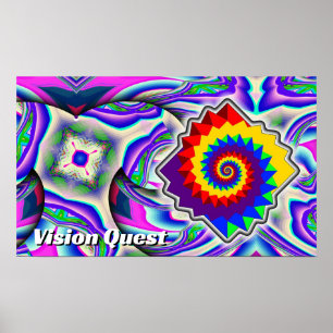 Póster Búsqueda de visión (cambiar las palabras)