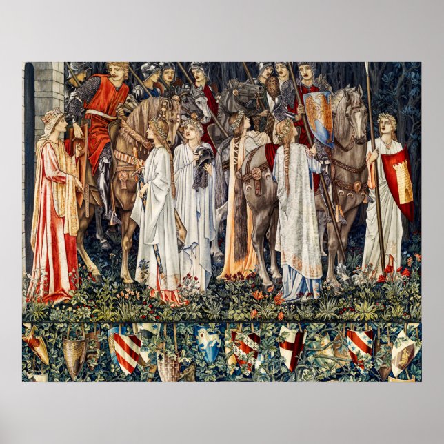 Póster Búsqueda del Santo Grial, Armamento,Salida de Caba (Frente)