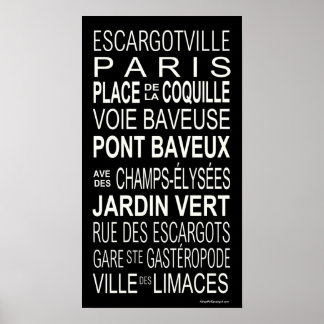 Póster Busroll.Escargot