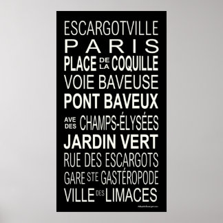 Póster Busroll.Escargot.deux
