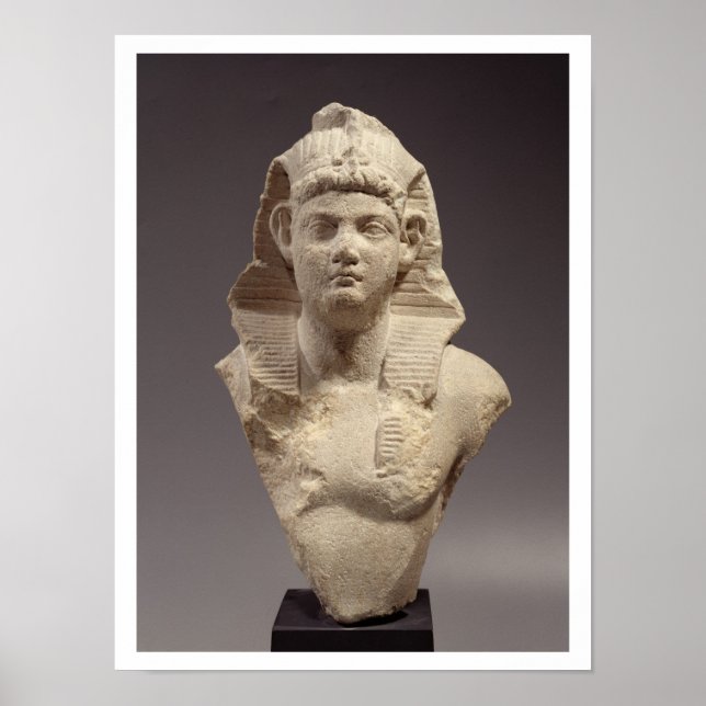 Póster Bust of a Roman Emperor as a pharaoh (marble) (Frente)