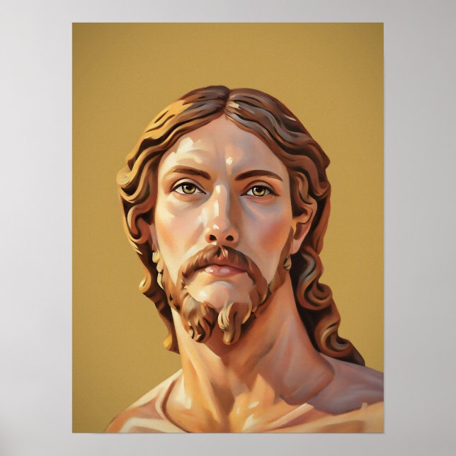 Póster BUST OF CHRIST THE SAVIOUR by MICHELANGELO 2026 (Frente)