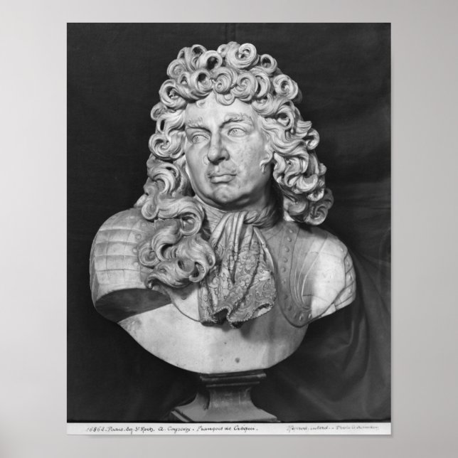 Póster Bust of Francois de Crequy, c.1690 (Frente)