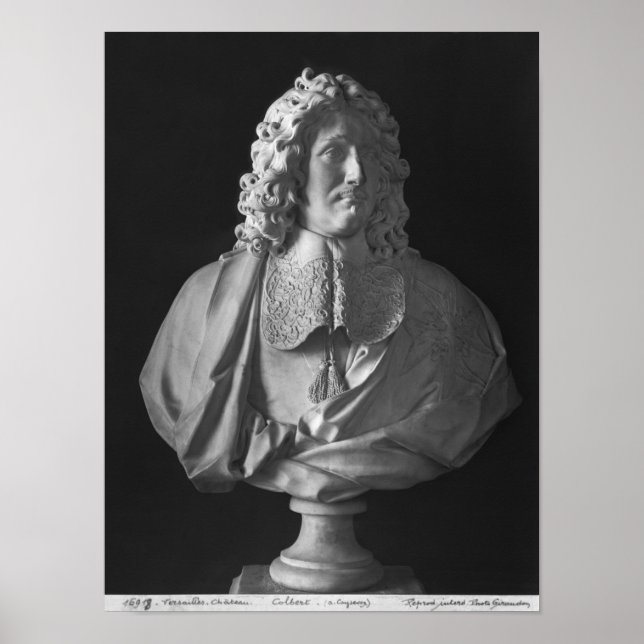 Póster Bust of Jean-Baptiste Colbert de Torcy (Frente)